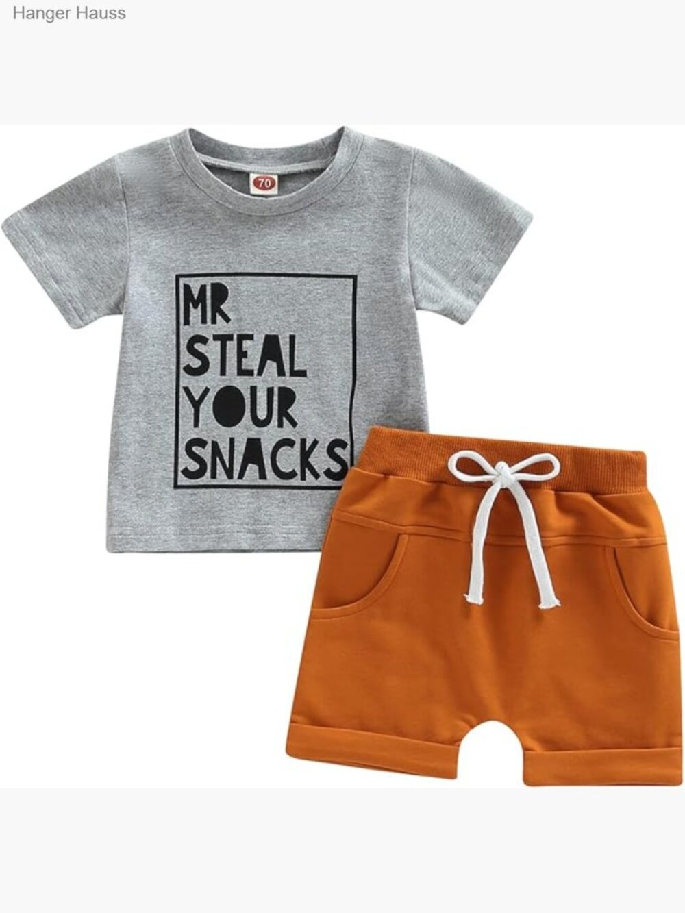Toddler Boy Summer Short Sleeve T-Shirt & Shorts Set Outfit